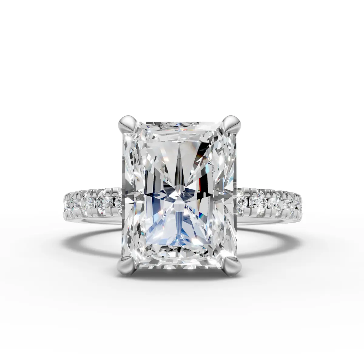Radiant Halo Ring